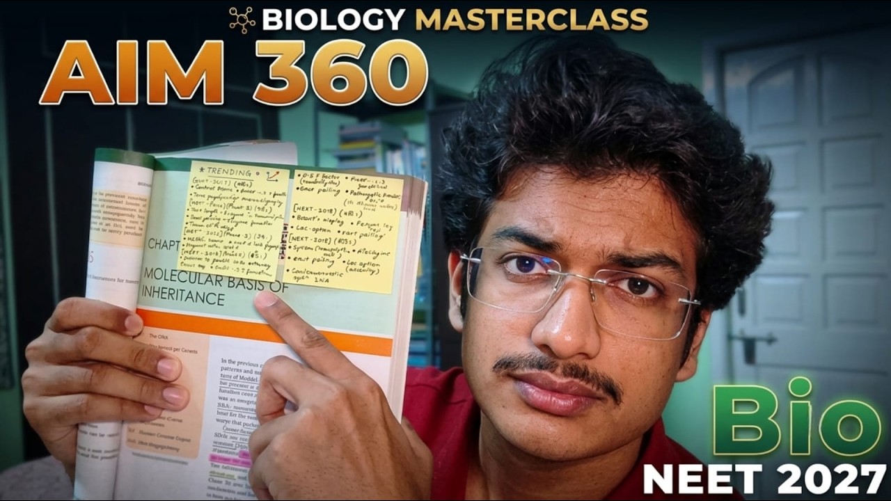 How I Annotated NCERT to Score 360/360 in NEET Biology for 2027