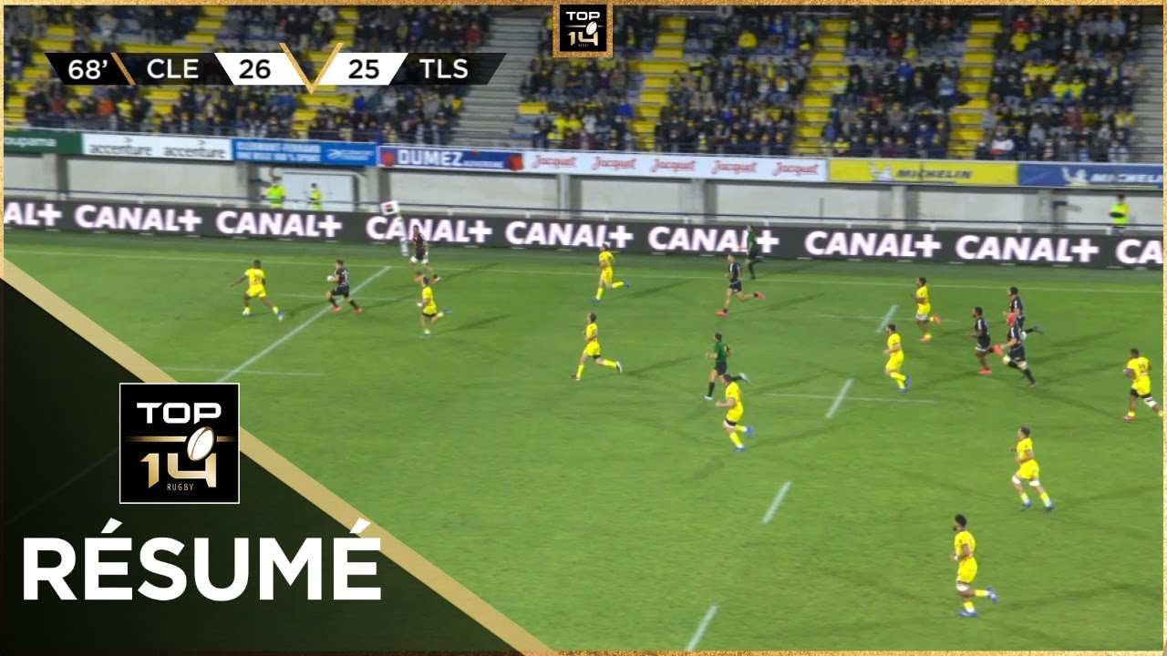 TOP 14 - R&eacute;sum&eacute; ASM Clermont-Stade Toulousain: 33-30 - J1 - Saison 2020/2021