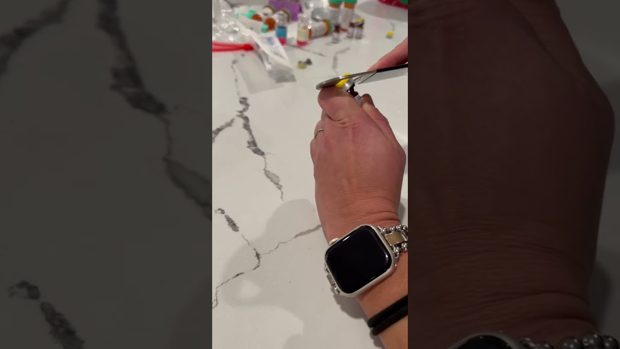 Opening semaglutide vial with can opener
