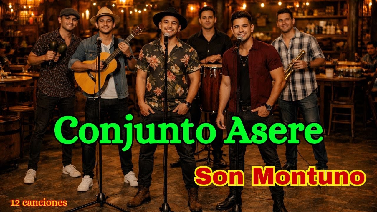12 CANCIONES EXITOS DEL AYER-Conjunto Asere-No dejes de oir y Bailar tan ricos temas de Son Montuno