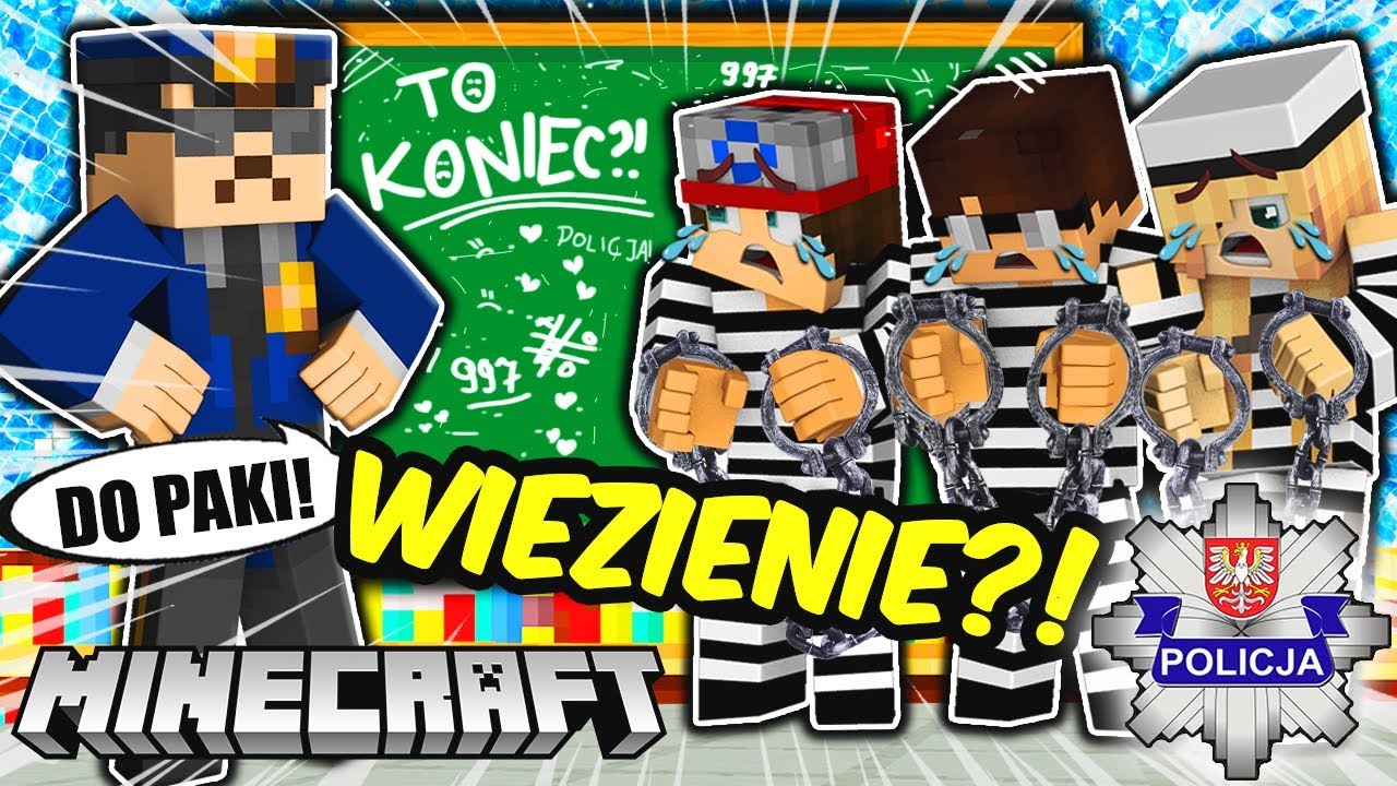 👮😭 WIĘZIENIE?! *koniec szkoły?!* | MINECRAFT EKSTRA SZKOŁA! | Luferek