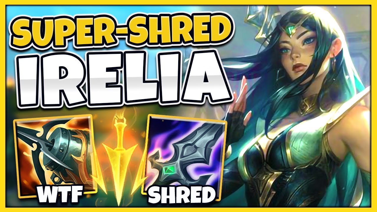 FULL ON-HIT IRELIA DOES 100% ABSURD DAMAGE!! NEW SENTINEL IRELIA SKIN GAMEPLAY - League of Legends
