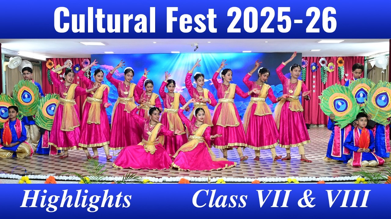 Cultural Fest 2025-26 | Class VII & VIII | Highlights | St. Raphael Co-Ed School Bhopal