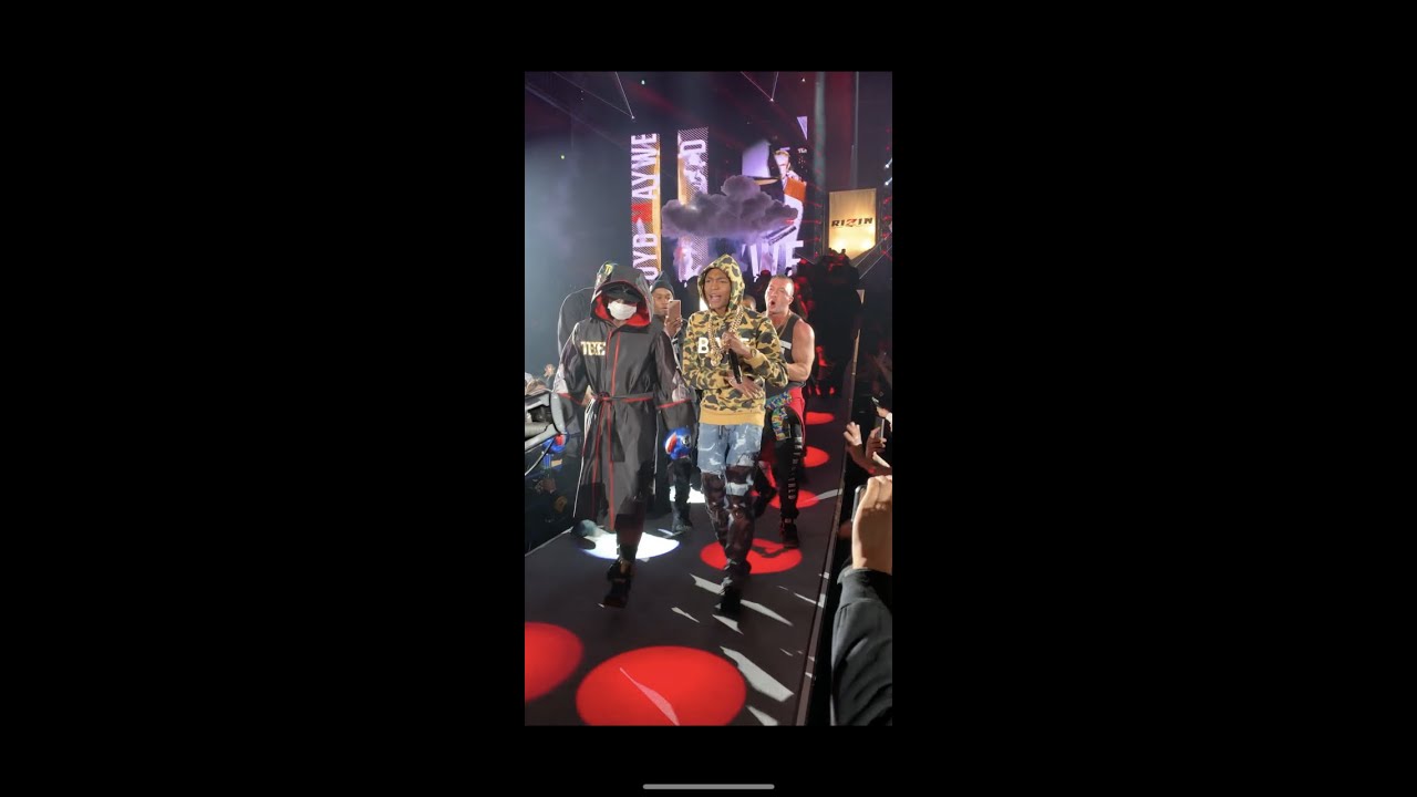 RIZIN14 フロイド・メイウェザー入場 2018.12.31 Floyd Maywether