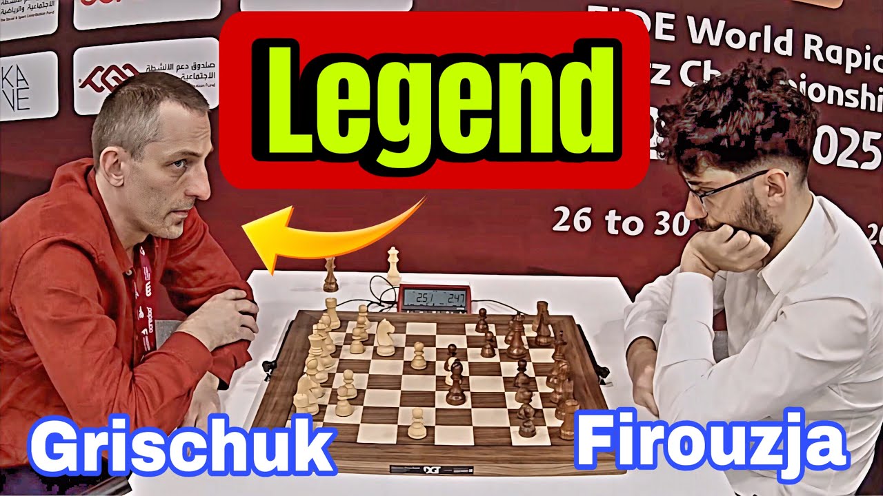 Alexander Grischuk vs Alireza Firouzja LEGENDARY Chess Battle