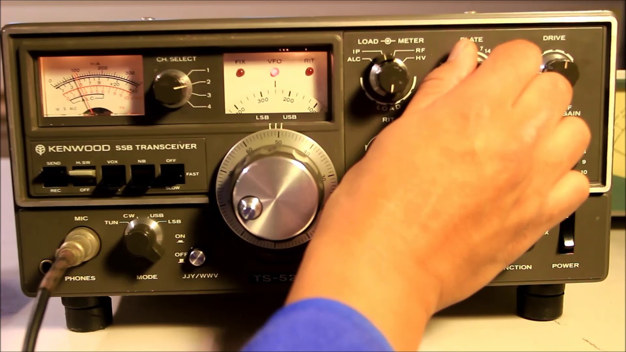A look at a restored Kenwood TS 520
