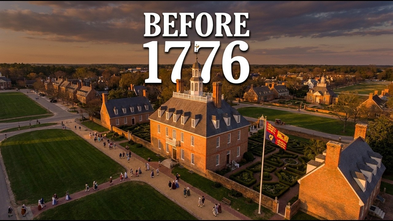 Уильямсбург 1770: Зарождение революции | Реконструкция с помощью ИИ