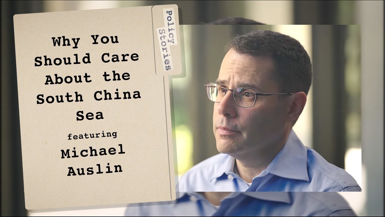 China's Expansion into the South China Sea with Michael Auslin | Policy Stories