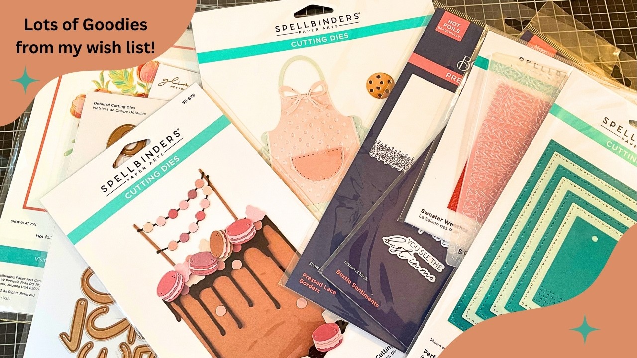 Spellbinders Haul | some old and some new | Use your rewards and shop the sale ;)