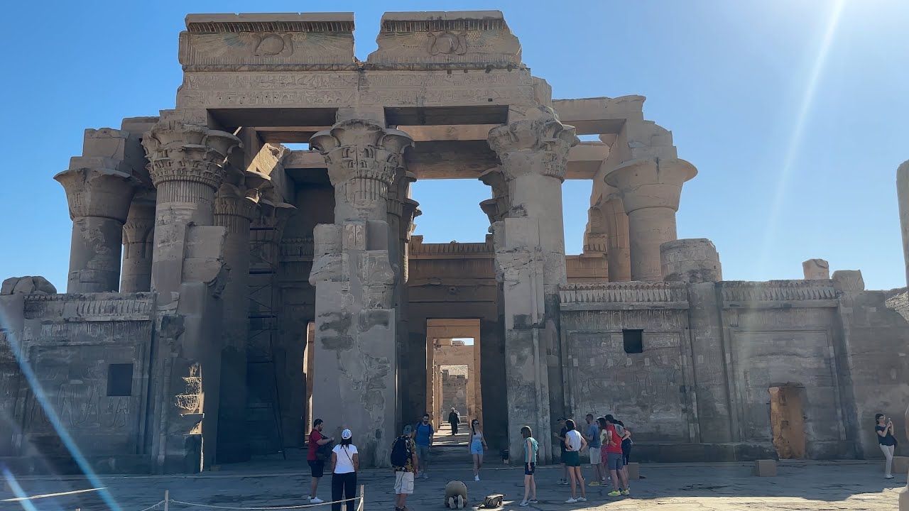 Visit the ancient temple of Kom Ombo and the museum of mummified crocodiles | Egypt 2023
