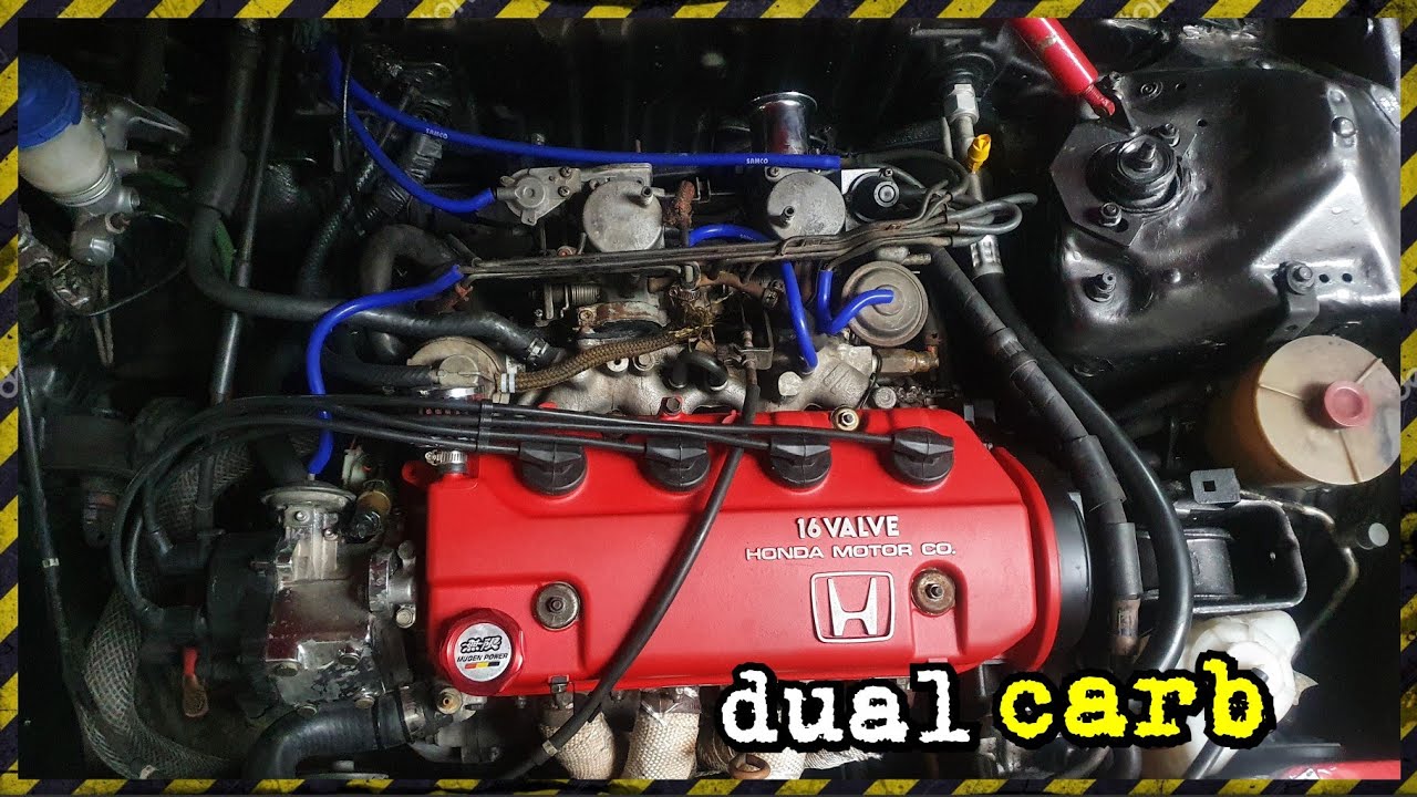 civic nouva 1990 ganti keihin dualcarb