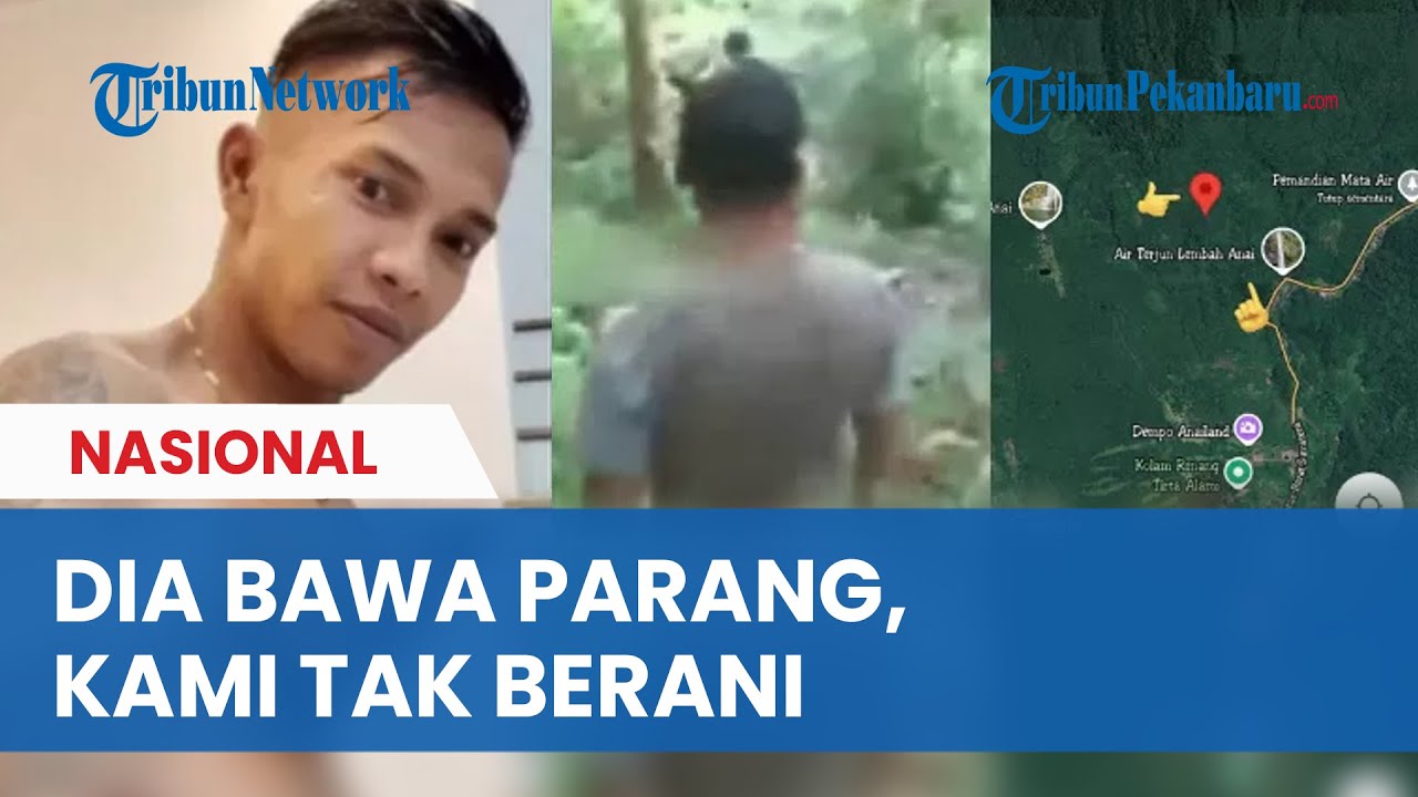Warga Lihat Indra Si Pembunuh Gadis Penjual Gorengan Masuk ke Kampung: Dia Bawa Parang