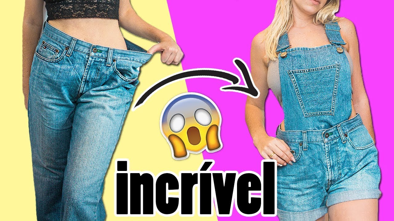 FAÇA SUAS ROUPAS SEM GASTAR MUITO #10 - JEANS | Amanda Domenico