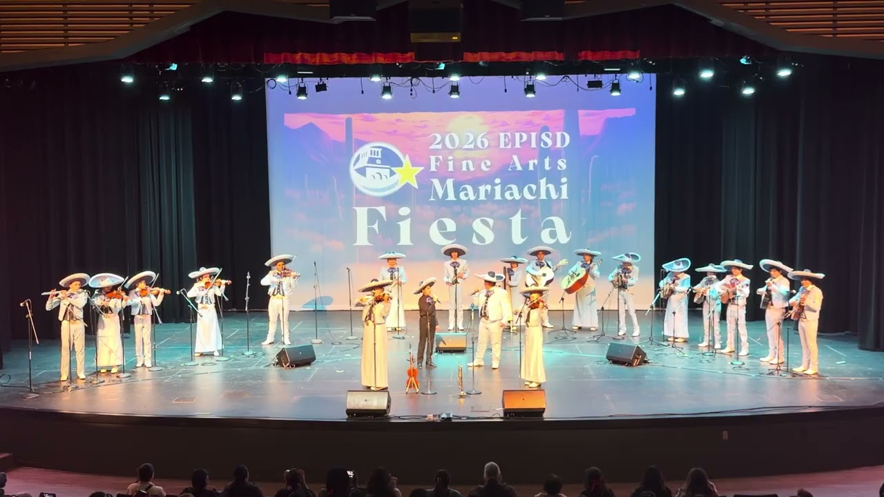 2026 EPISD Fine Arts Mariachi Fiesta. Chapin high school. Mariachi El Capitan.