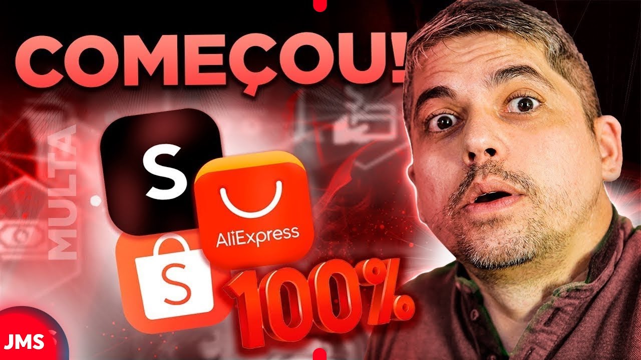 COME&Ccedil;OU! Shein, Shopee e Aliexpress SUSPENDEM Vendas para o Brasil!