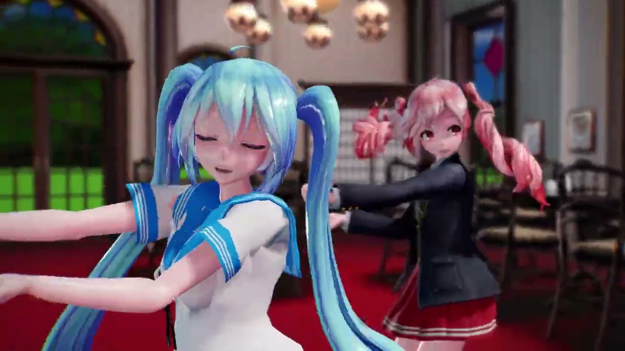 [MMD] Miku, Teto, Neru • LOL -lots of laughs-