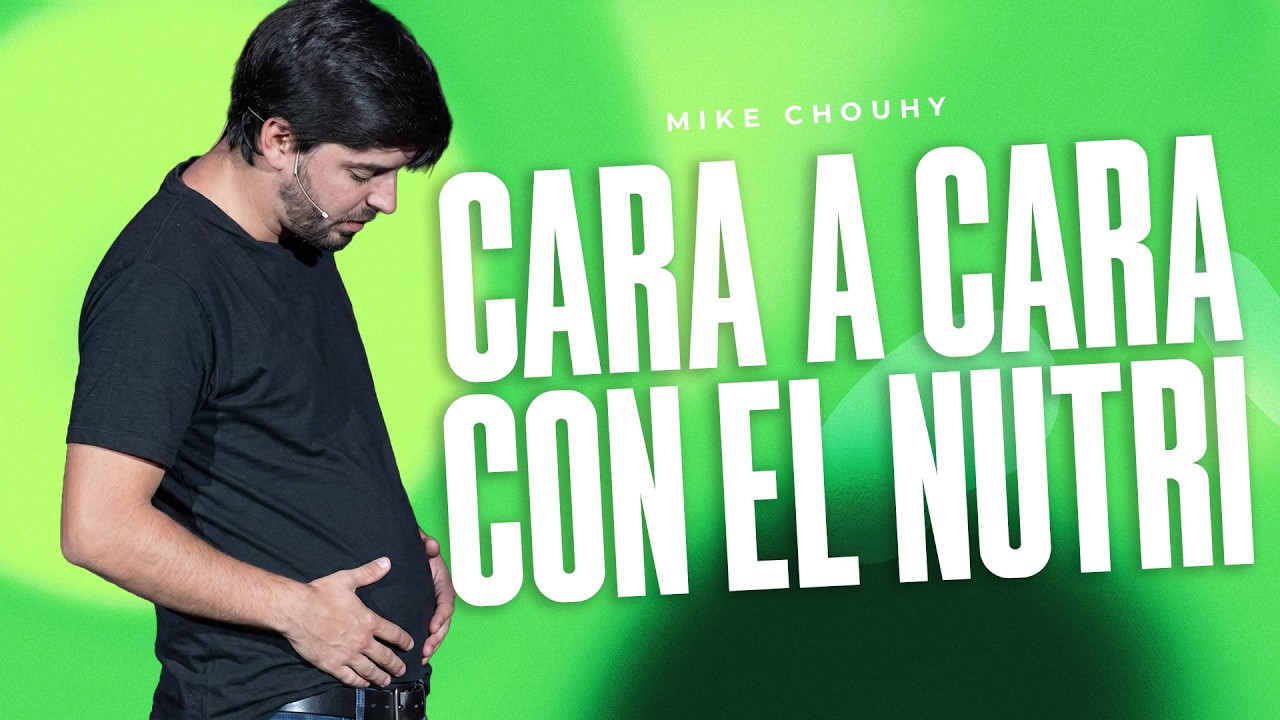 Mike Chouhy se encuentra cara a cara con la nutricionista