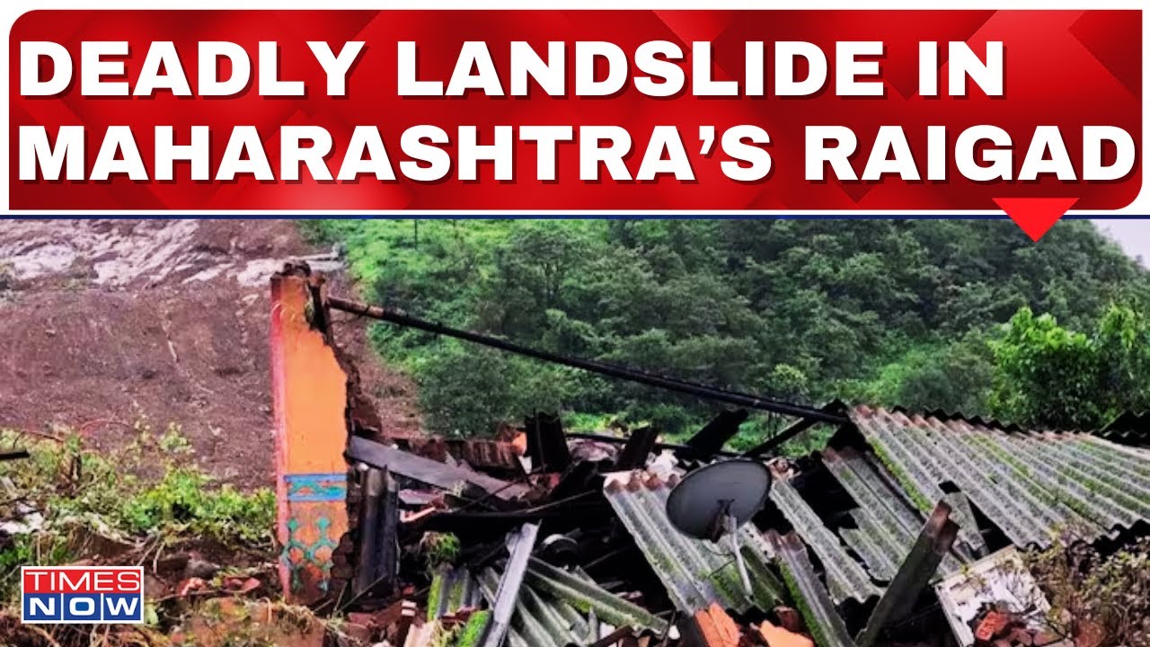 Mumbai Rains Updates Live | Deadly Landslide in Maharashtra's Raigad | Heavy Rainfall | High Tide