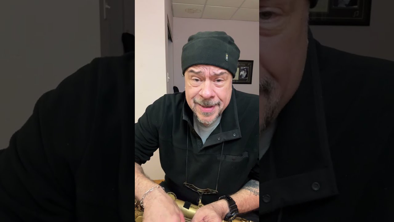 Bob Franceschini with a lesson on embouchure.