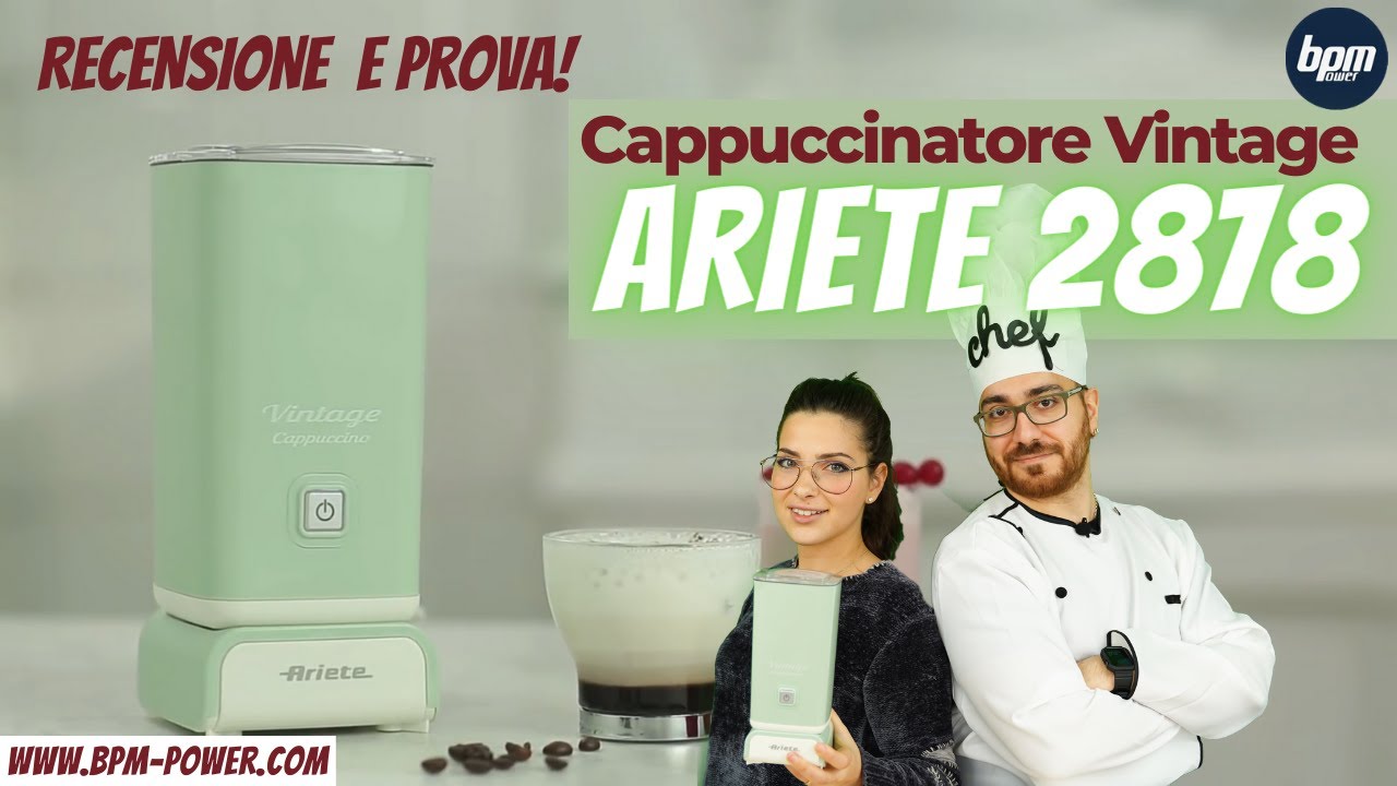 Montalatte Ariete Vintage 2818, un cappuccino cos&igrave; non si era mai visto!