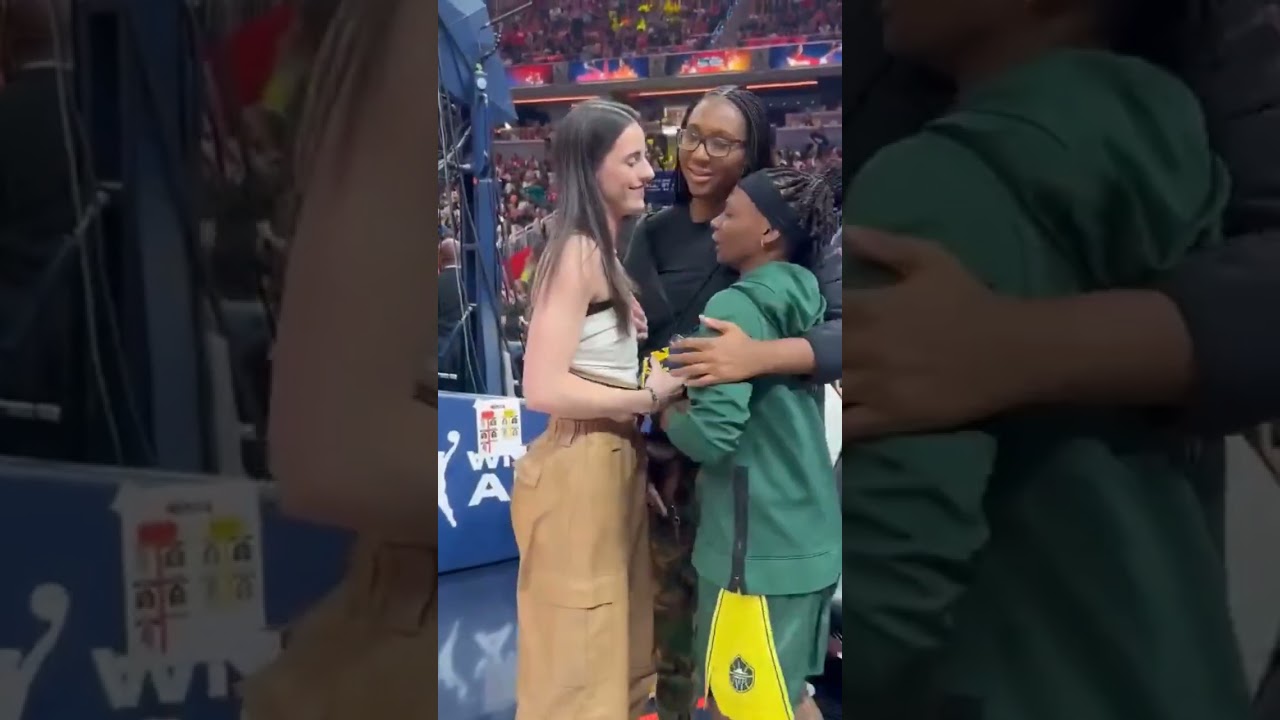 Erica Wheeler reunites with Caitlin Clark and Aliyah Boston at All-Star weekend. In Indiana.