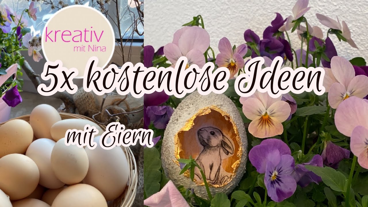 DEKOIDEEN zu OSTERN 🐇 WOW DIYs die GÜNSTIG sind zum selber machen Dekorationen 2023 🥰KREATIV
