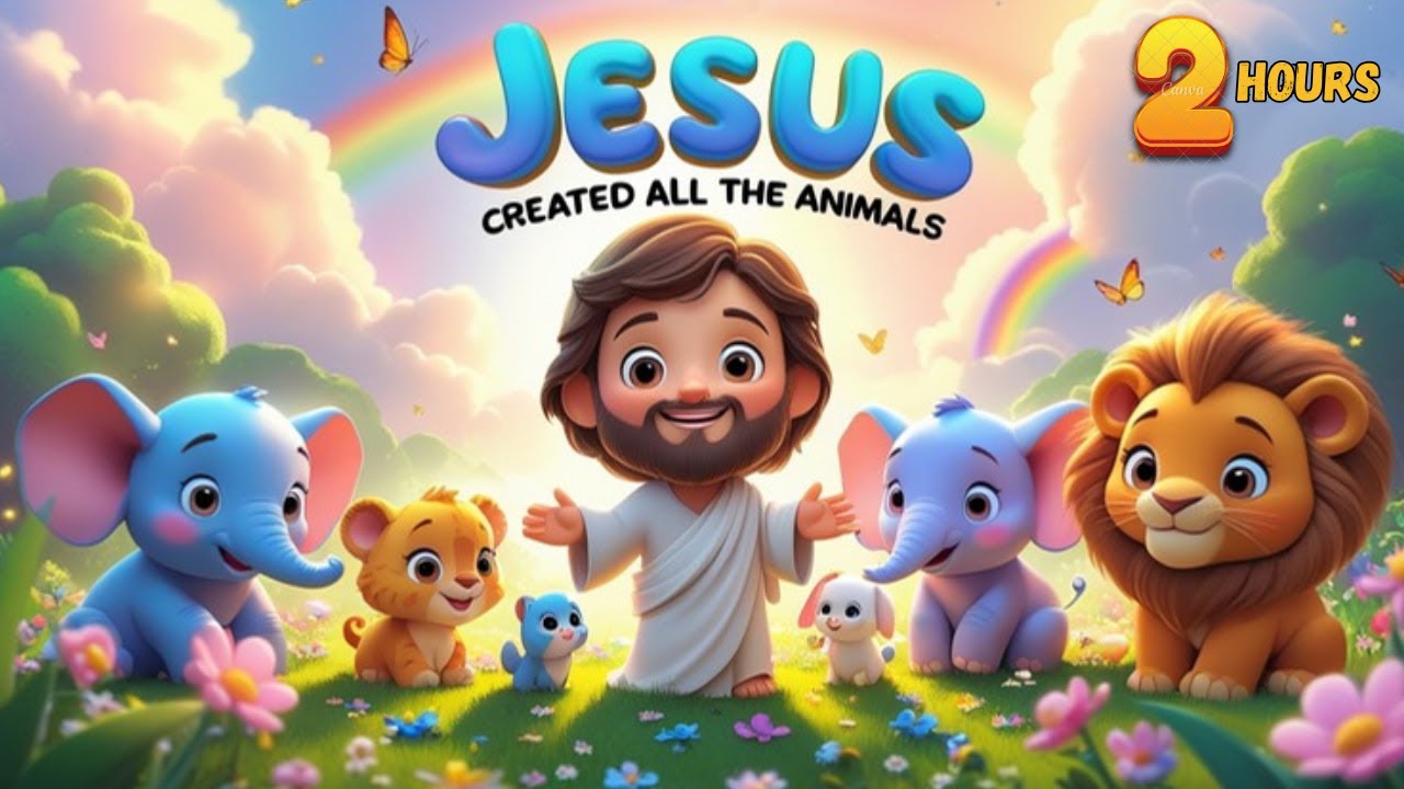 Bible Songs for Kids ⭐ | 1 Hour of Christian Music for Children, Jesus Songs & Sunday School Worship