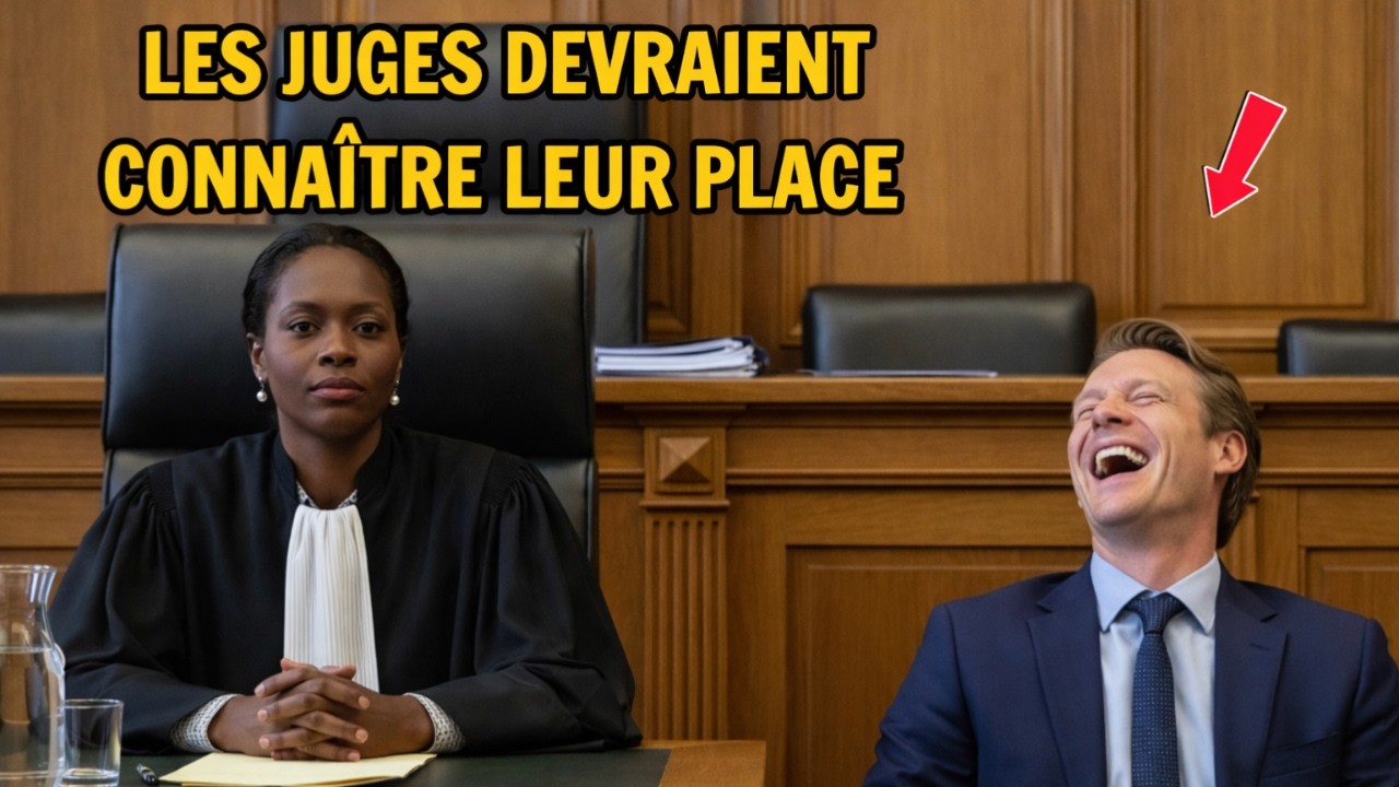 Un milliardaire arrogant refuse de se lever devant une juge noire—son geste choque toute la salle.