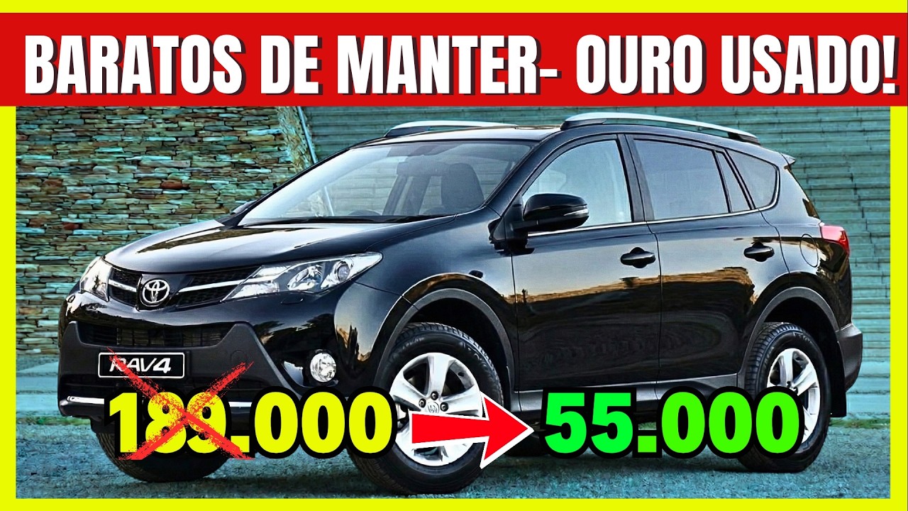 🔥🚨5 SUVs BARATOS que o Mercado IGNORA (e quem compra NÃO SE ARREPENDE)🔥🚨