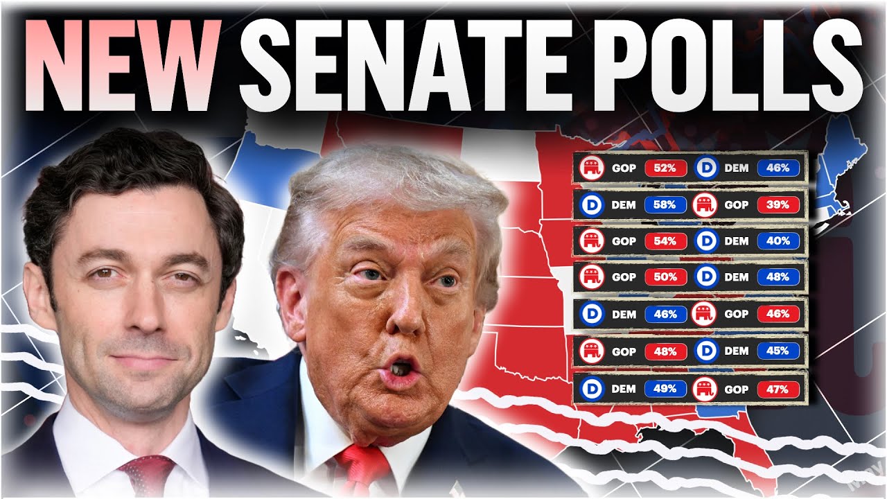 The 2026 Senate Elections Based on NEW POLLS in EVERY STATE