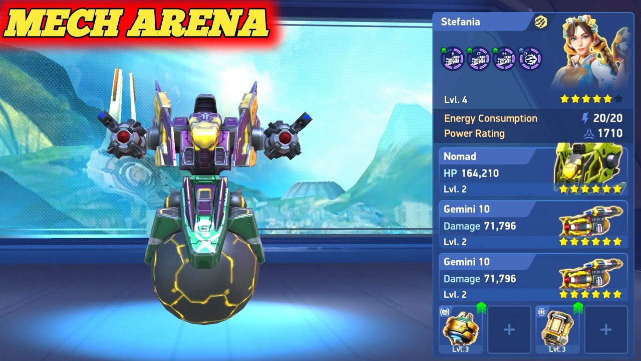 Let's Try Nomad with Gemini 10 | Nomad Gameplay - Mech Arena