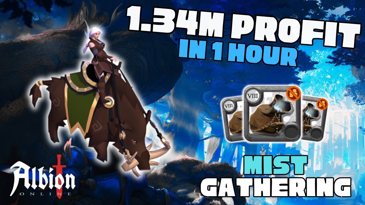 Mist Gathering | 1.34m in 1hr | Albion Online
