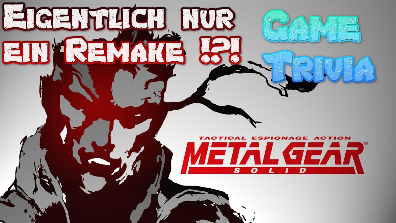 Die Entwicklung von Metal Gear Solid -  Eigentlich ein Remake und ein geklauter Charakter !?