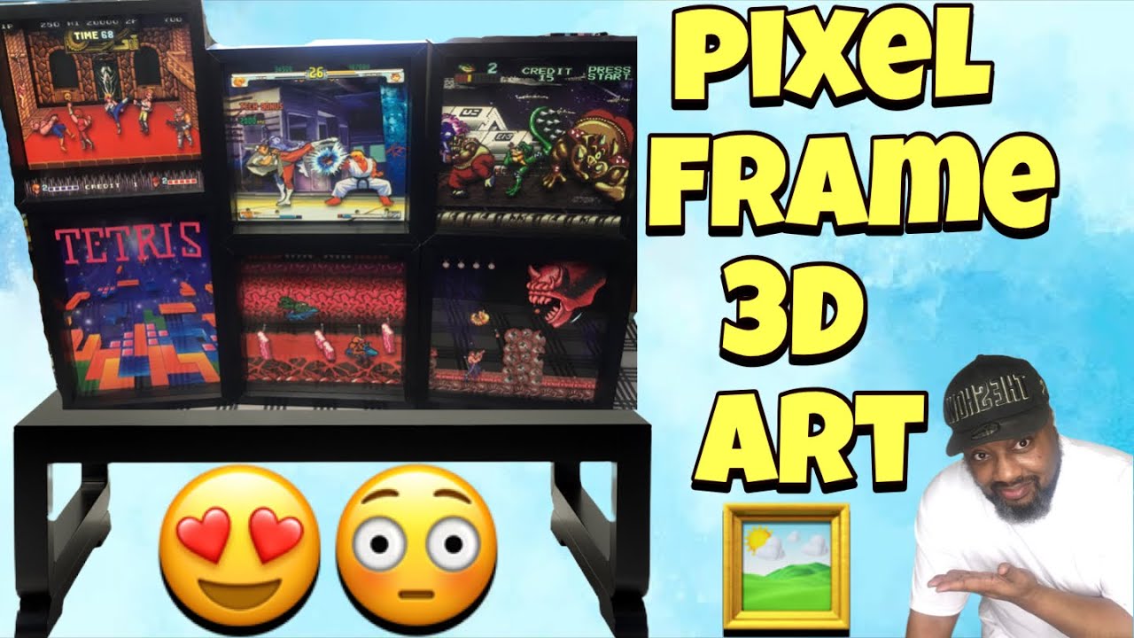 Pixel Frames shows Epic Moments in Video Games