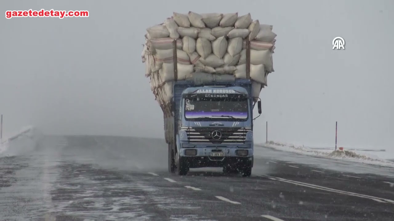 Erzurum, Kars ve Ardahan’da kış sert yüzünü gösterdi