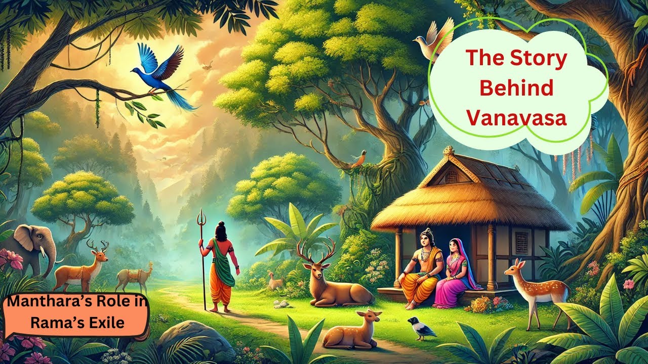 Why Did Rama Go on a 14-Year Exile? From Palace to Forest: The Vanavasa of Rama, Sita, and Lakshmana
