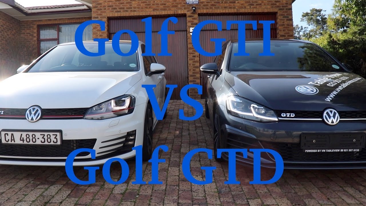 Golf 7 GTi vs Golf GTD | Which to buy?