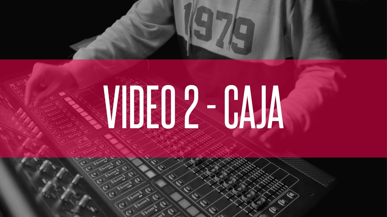 MEZCLA EN VIVO - SERIE DE BATERÍA - CAJA