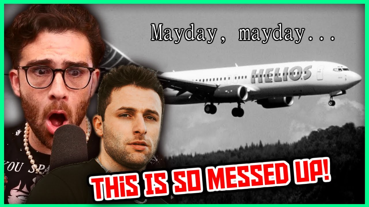 Helios Flight 522: How a Switch Killed 121 Passengers | Hasanabi Reacts to Real Horror ft AustinShow