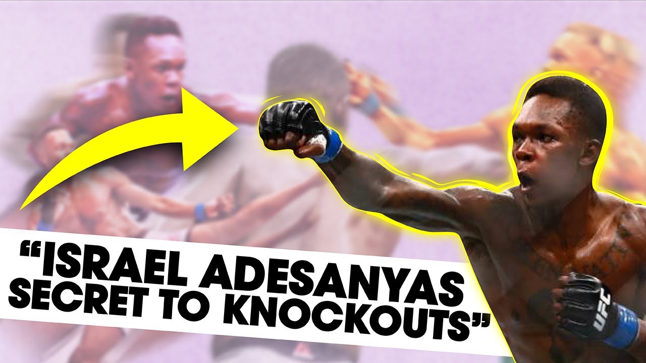 Israel Adesanya's Secret to Knockouts