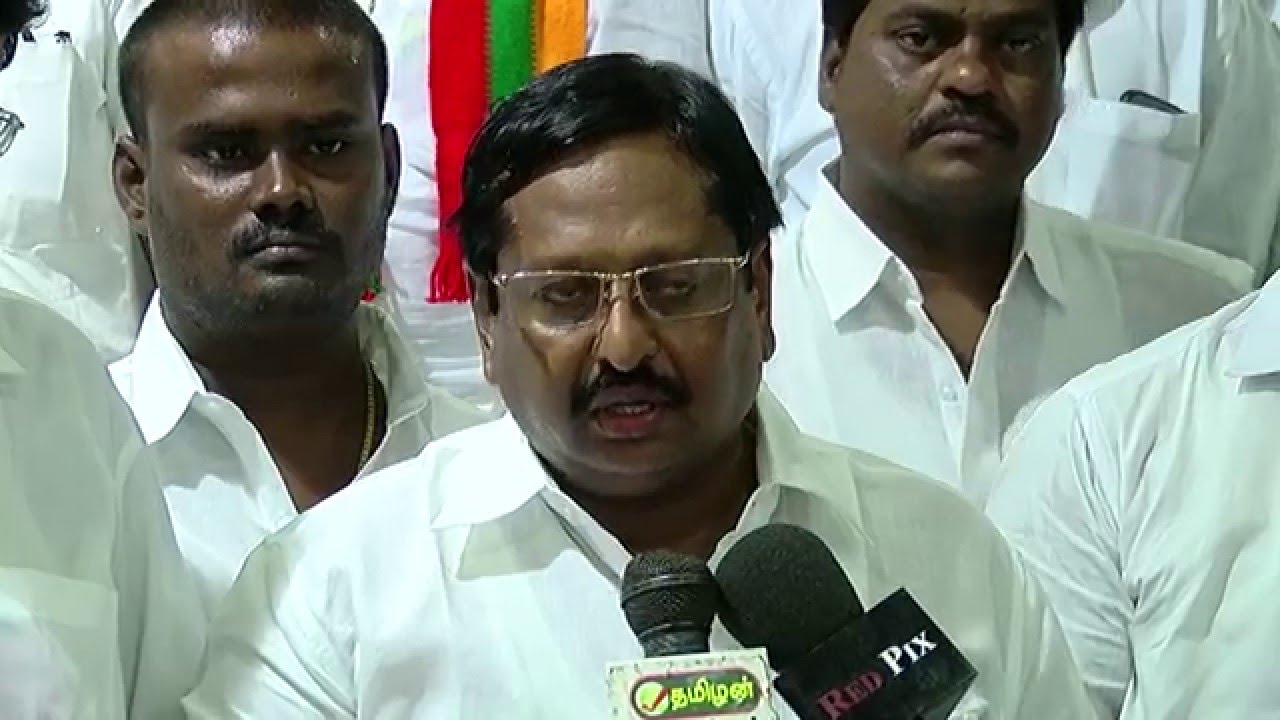 Tamizhaga Vazhvurimai Katchi MLA Velmurugan Continues Alliance with AIADMK