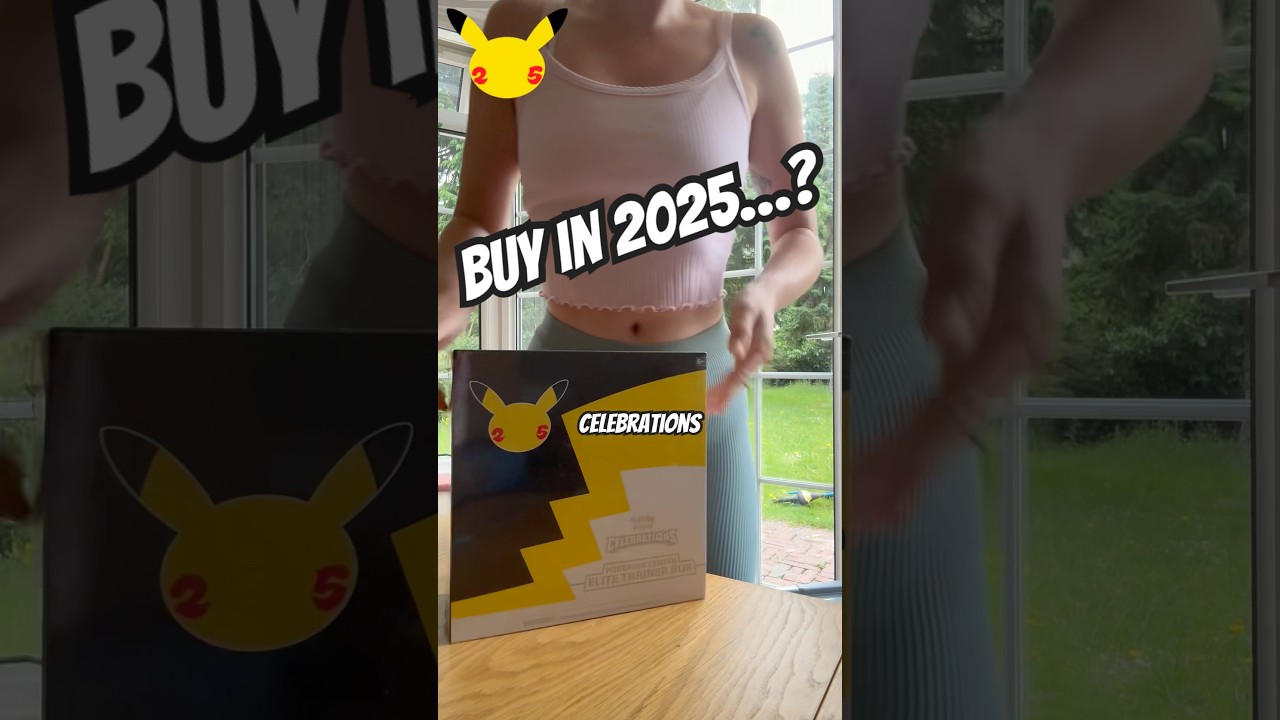 Here&rsquo;s why I&rsquo;m buying Celebrations in 2025! Pokemon collecting investing 🔥#pokemon #pokemoncards