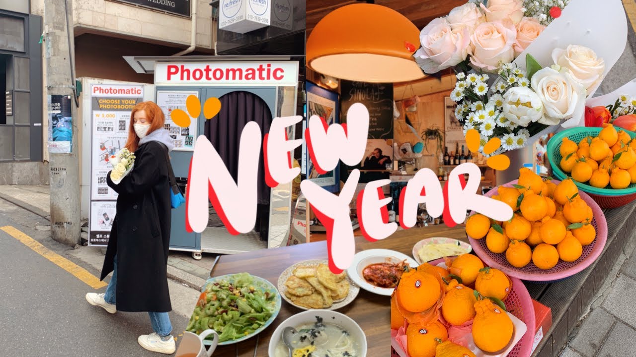 my life in seoul, korea vlog | lunar new year with family, croffles, and film