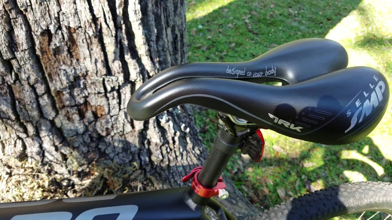 Selle SMP TRK saddle/seat on a Mountain Bike