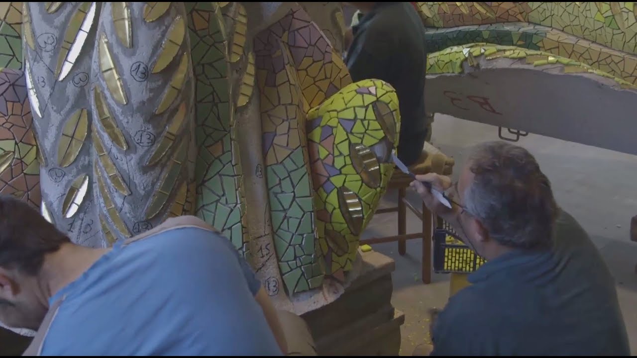 El trencadís, marca de Gaudí
