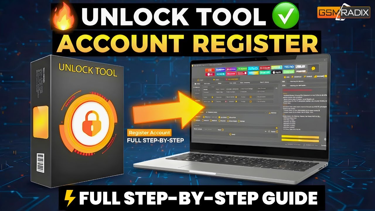 How to Register Unlock Tool Account | Unlock Tool Registration Full Guide 2025