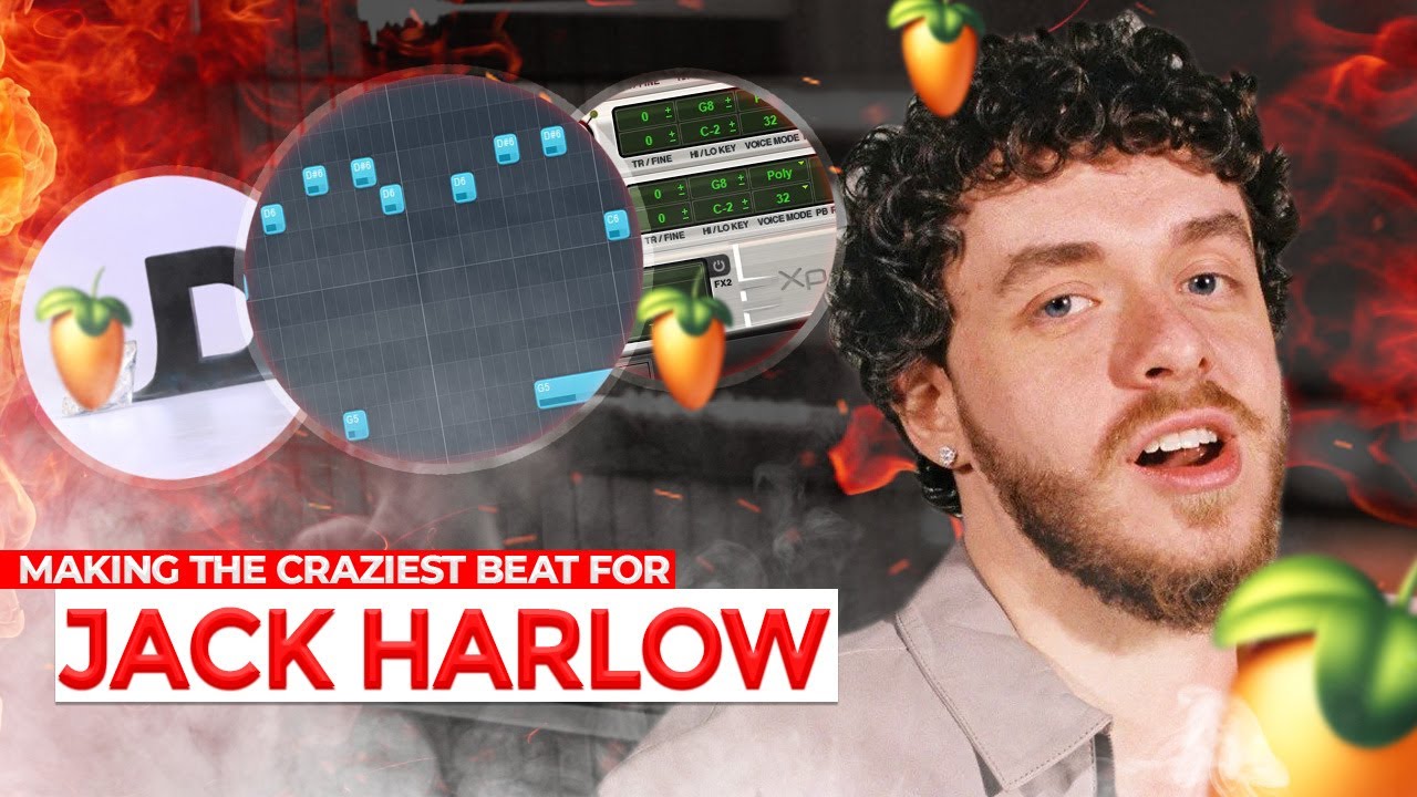 Making The CRAZIEST Beat For Jack Harlow | FL Studio 20