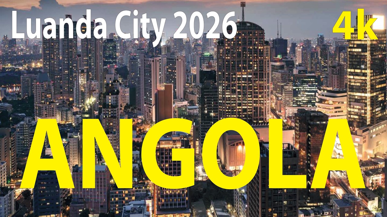Luanda City 2026 , Angola 4K By Drone 2026