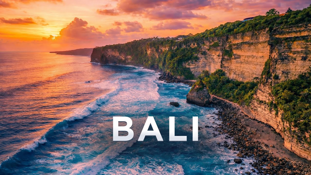 Bali — Island in Silence | Aerial Ambient Film (4K)