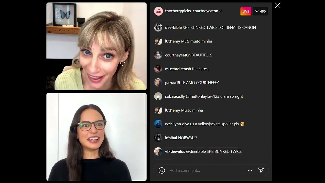 Courtney Eaton Parachute Interview